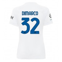 Inter Milan Federico Dimarco #32 Udebanetrøje Dame 2023-24 Kortærmet